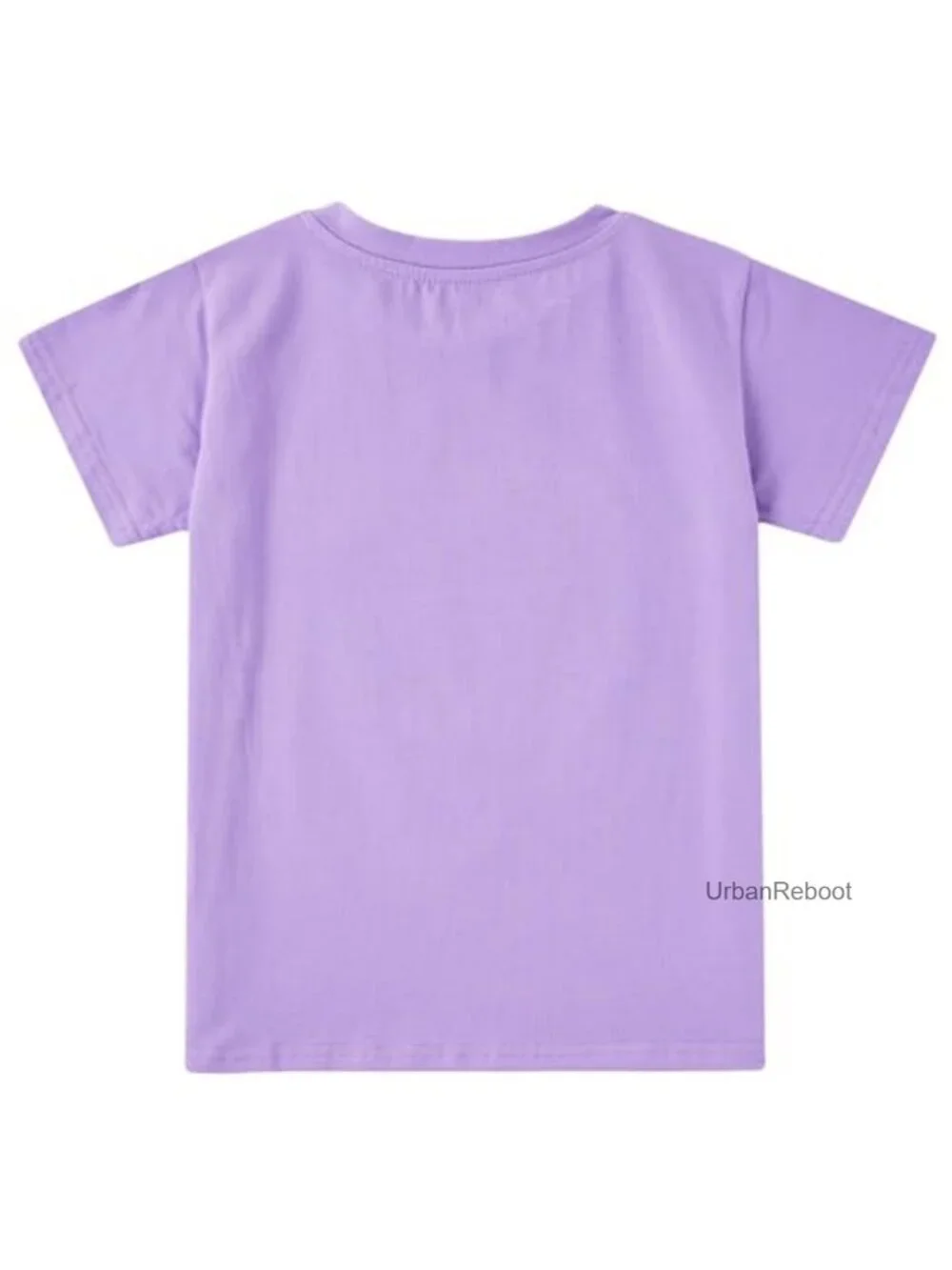 Toddler Girls Cotton Blend Graphic Tee, Short Sleeve Crew Neck, 2-8 Years